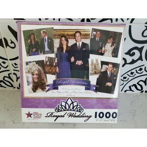 1000+ Royal Wedding April 2011 27"X19" Great American Puzzle Factory Wedding NEW